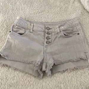 Blue asphalt denim women’s shorts size 7 / 28 grayish color NWOT